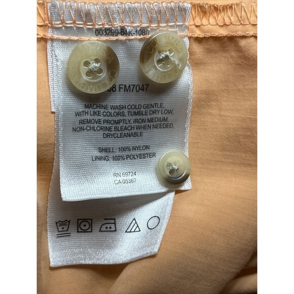 Columbia PFG Men's Activewear Button Front Shirt Short Sleeve Orange Size Medium - Picture 10 of 10